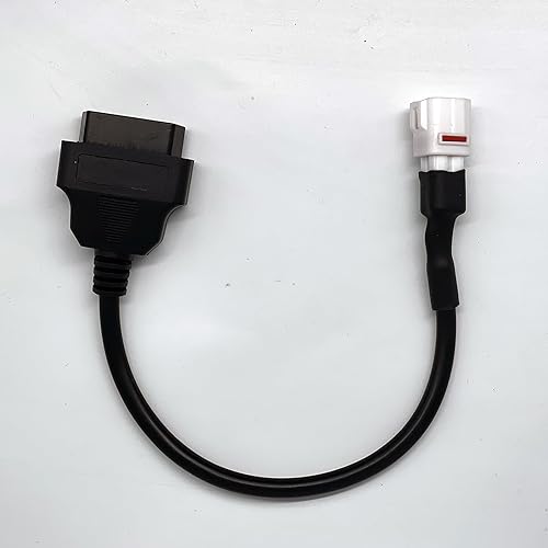Miniatura 4 de JUTA Adaptador OBD de motocicleta para Yamaha 4 Pin Cable de diagnóstico - 4Pin a OBD2 16Pin