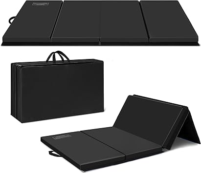 Polar Aurora 3x6x2 Thick Folding Gymnastics Exercise Mat Aerobics Stretching Yoga Mats