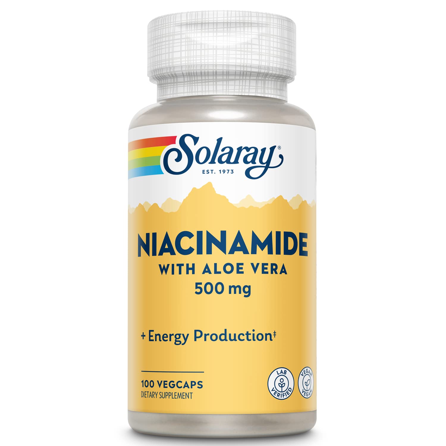 ナイアシンアミド（ビタミンB3） 500mg 100粒 [海外直送品]
