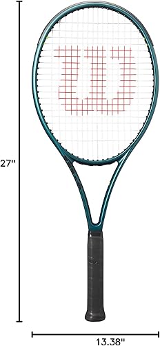Miniatura 8 de Wilson Blade 100UL V9 - Raquetas de tenis de alto rendimiento, ensartadas con Sensation 16 Natural a media tensión de rango