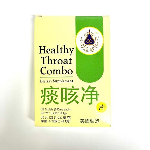 Healthy Throat Combo Herbal Supplement Helps to Maintain A Healthy