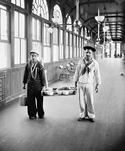 Brooklyn Hospital C1900 Nmess Boys At The Brooklyn Navy Yard Hospital In Brooklyn New York Photograph C1900 Poster Print by (18 x 24)