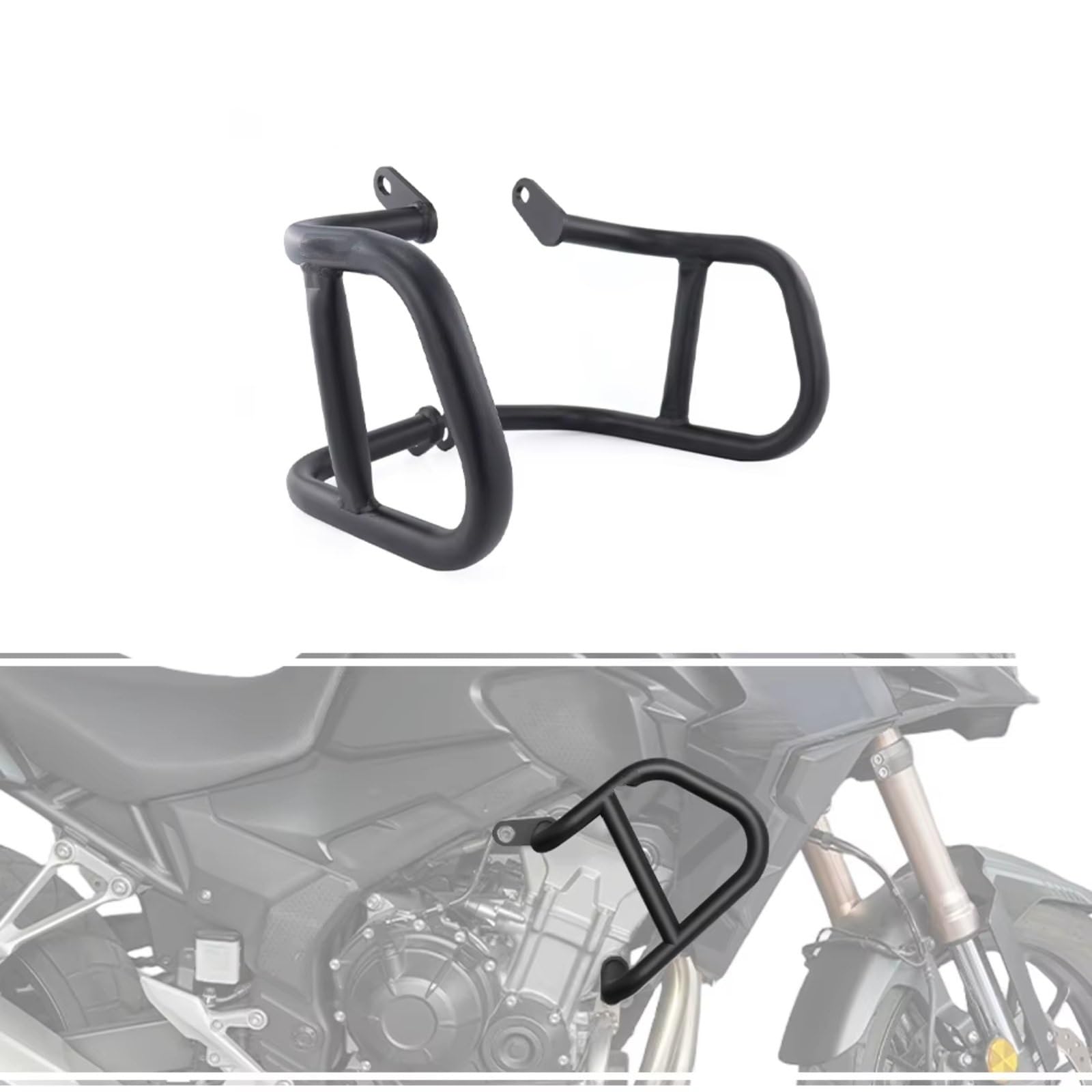 Paraurti Compatibile Con Nx500 2024-2025 Gabbie Per Motociclette Crash Bar Protezione Motore Paraurti Protezione Per Telaio Ferroviario