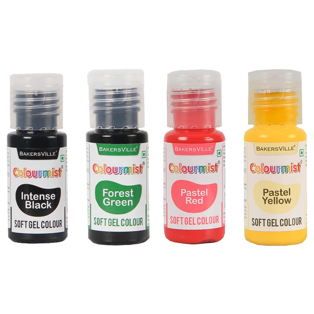 See full amazon price history chart for Colourmist Soft Gel Concentrated Food Color Assorted 20g each, Pack of 4 Colours (Intense Black, Forest Green, Pastel Red, Mustard Yellow), Edible Gel Colour For Fondant, Dessert, Baking Colourmist Soft Gel Concentrated Food Color Assorted 20g each, Pack of 4 Colours (Intense Black, Forest Green, Pastel Red, Mustard Yellow), Edible Gel Colour For Fondant, Dessert, Baking (B09SPDB6YS) Amazon Price History, Amazon Price Tracker
