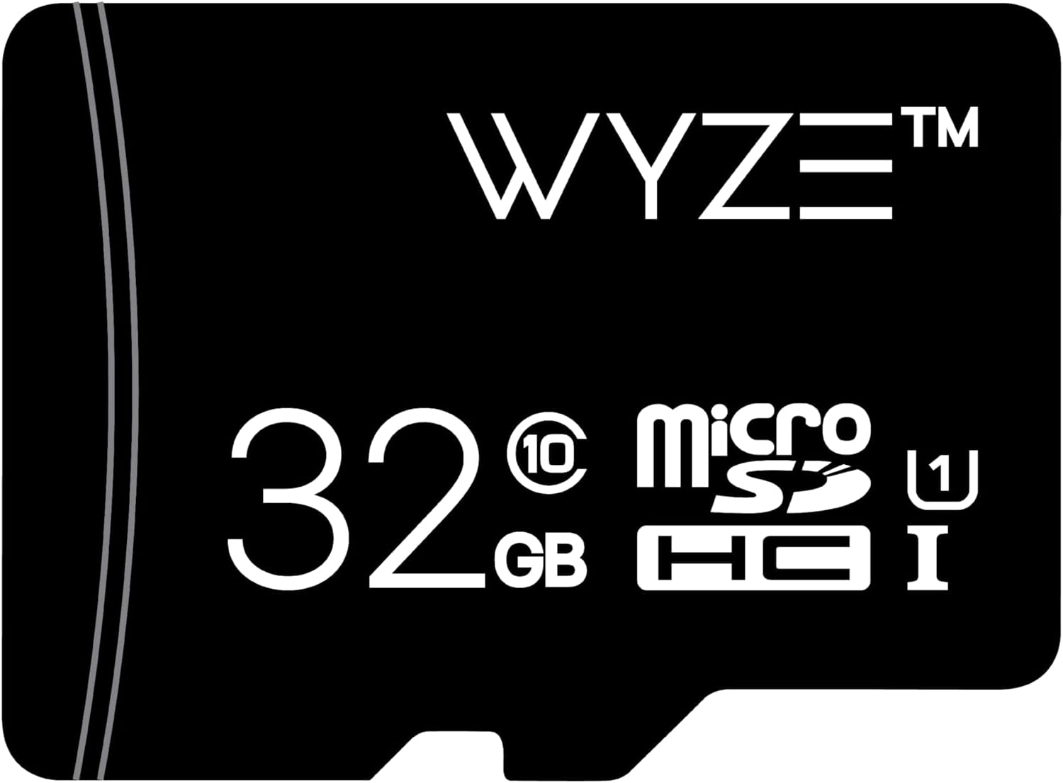 Wyze Expandable Storage 32GB MicroSDHC Card Class 10, Black