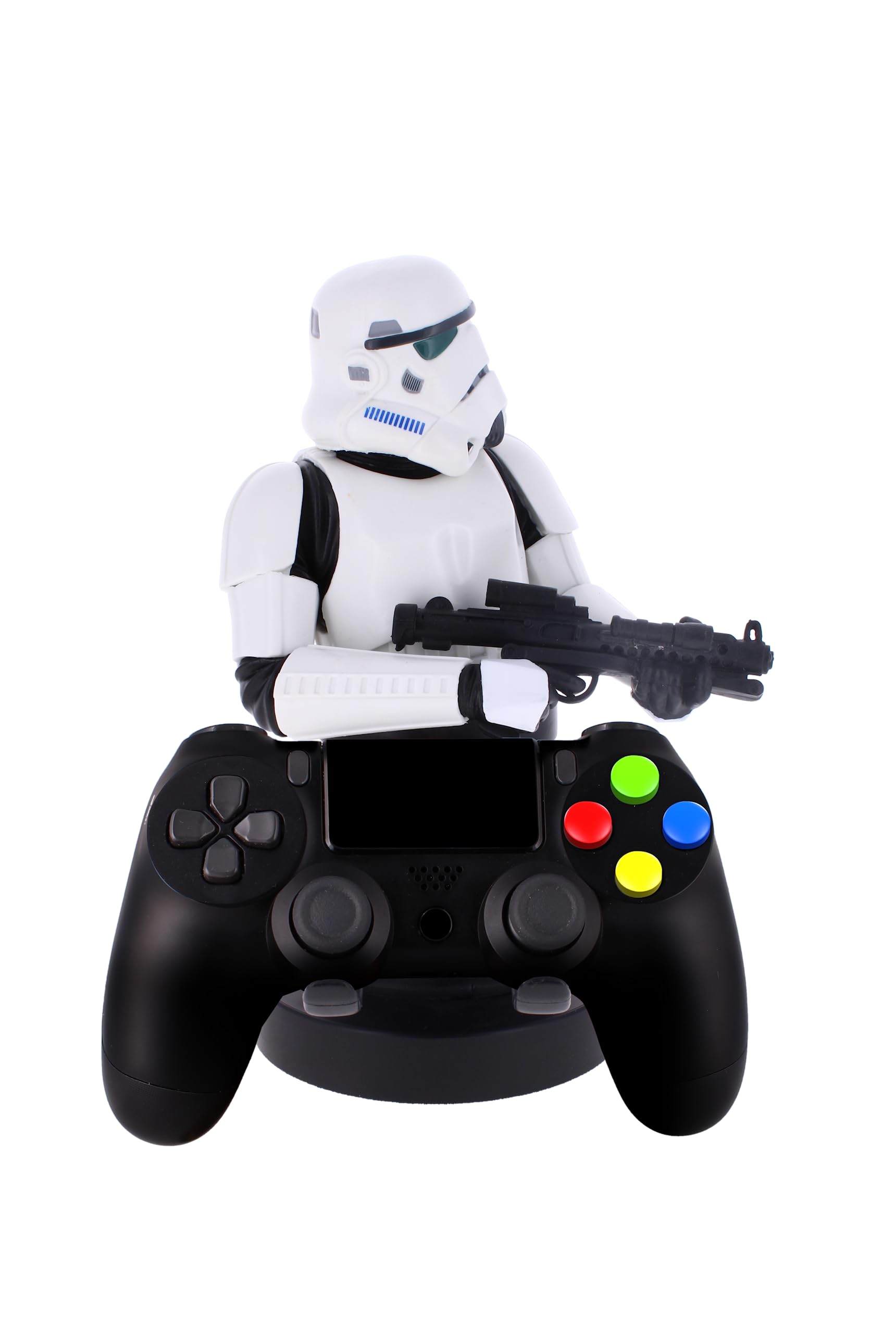 Cableguys Star Wars Imperial Stormtrooper Support Manette et Porte Telephone - Gaming Accessoire et Figurine pour Bureau et Gamer Setup, Compatible avec Xbox, PlayStation et la Plupart des Manettes