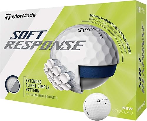 TaylorMade Pelota de golf de respuesta suave