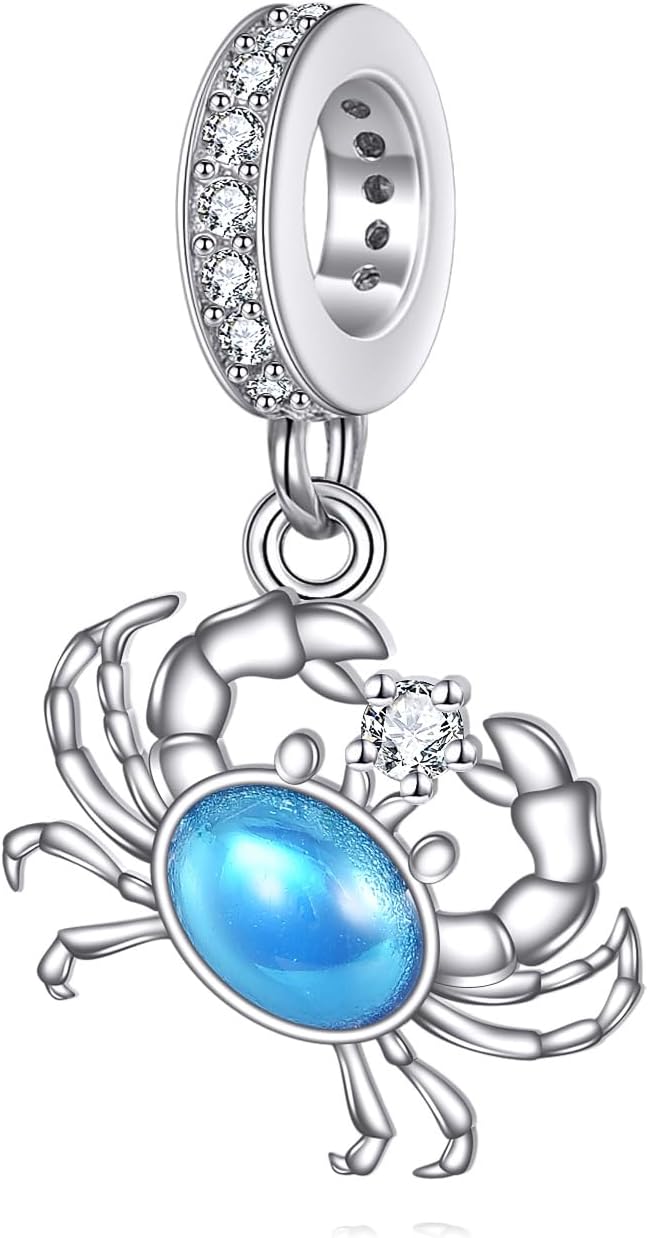 URONE Duck/Guinea Pig Charms Beads Fits Charms Bracelets for Women 925 Sterling Silver Bead Animal Jewelry Gifts for Women Bracelet&Necklace