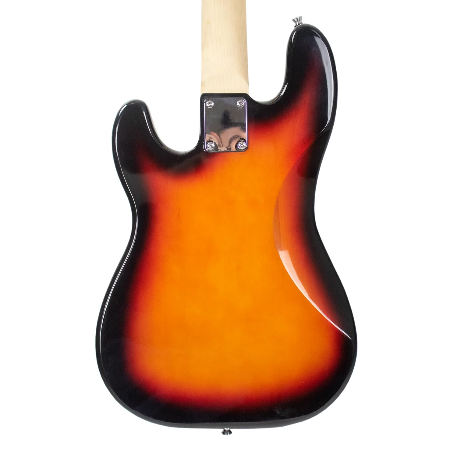 4 String Bass Sawtooth Guitar - Vintage Burst 4-String With Aluminum ...