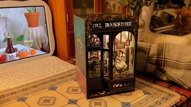 Amazon | CuteBee -DIY ブックヌック キット-ドールハウス キット