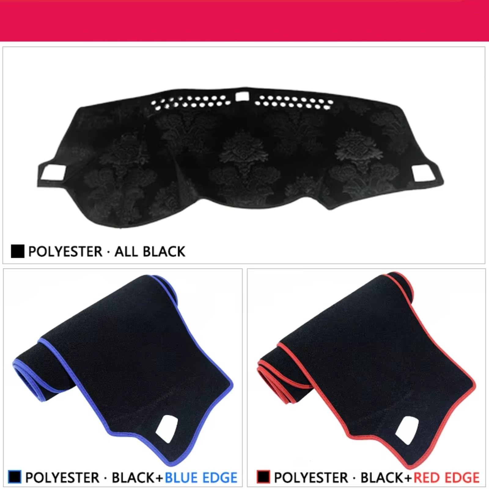 Tappetino Copri cruscotto per Hyundai i10 Grand 2014~2018, Parasole Protettivo, Tappetino Interno per cruscotto, Copertura cruscotto.
