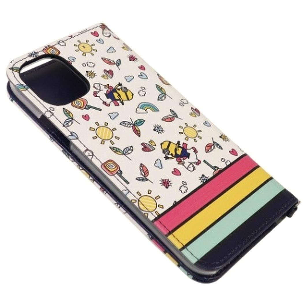 Amazon.co.jp: ミニオンズ - レインボー 6.1インチiPhone 11/XR 手帳型