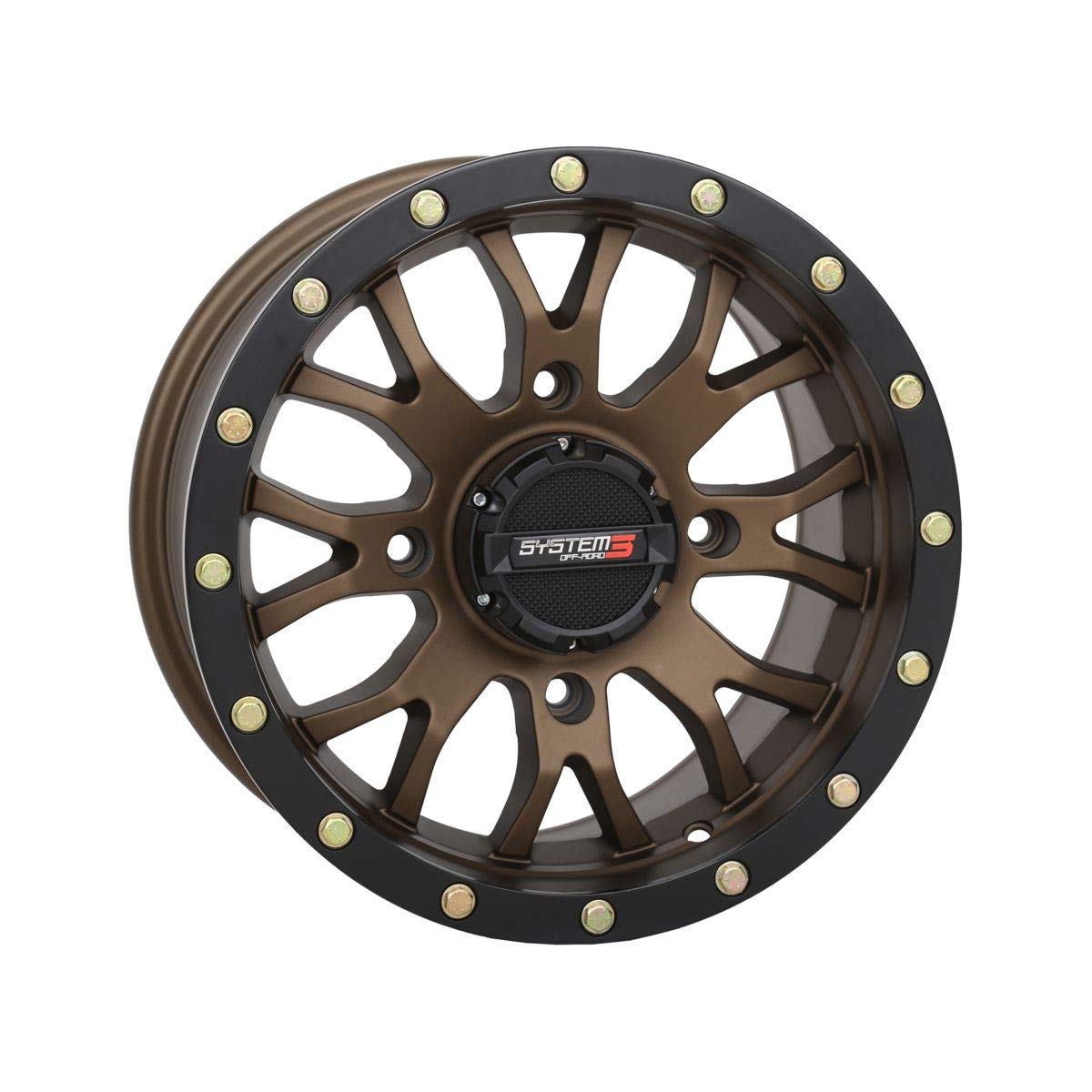 Photo 1 of * single item * used * see all images * 
System 3 Simulated Beadlock ST-3 Bronze 16 inch 