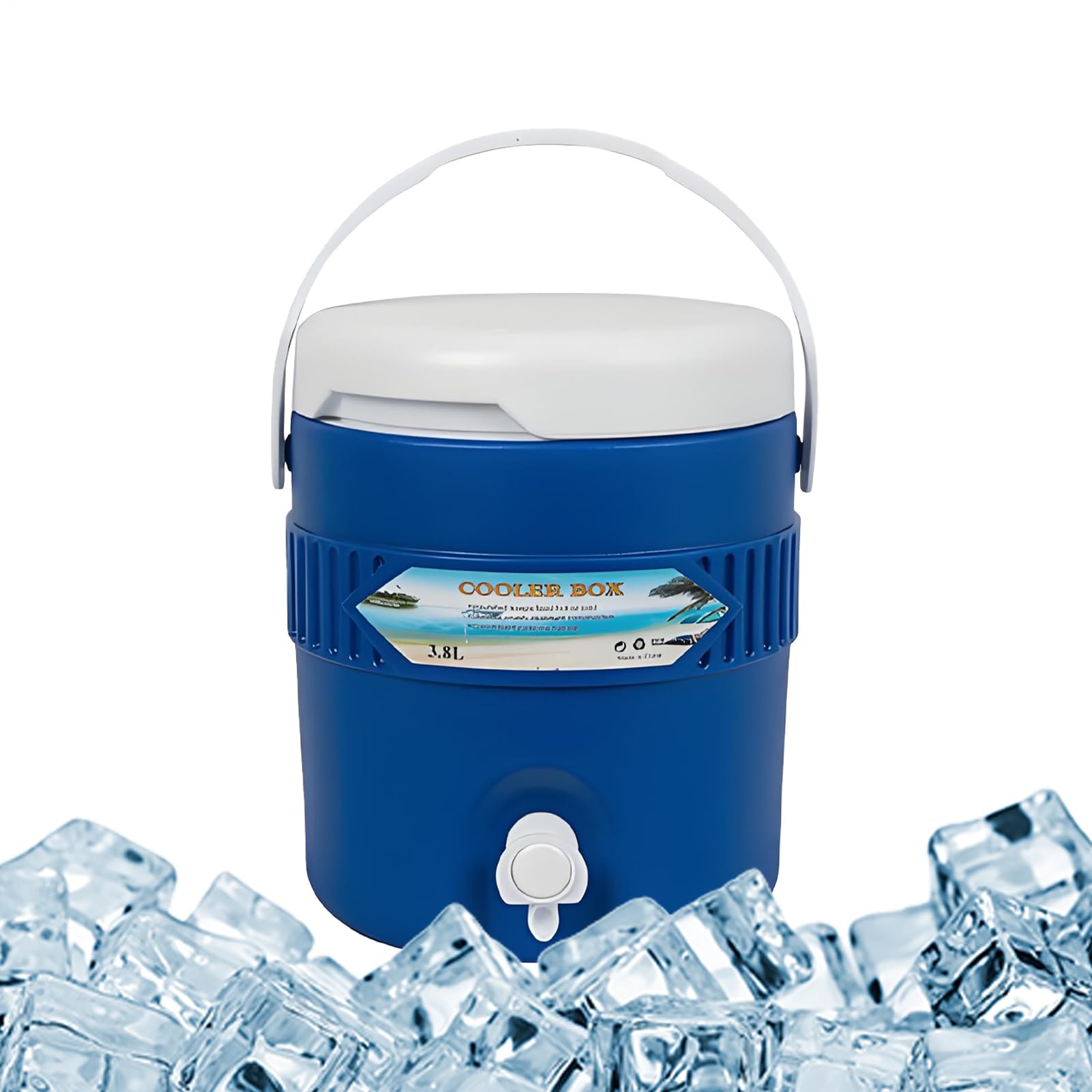 Bottiglia d'acqua da 1 litro, dispenser di acqua ghiacciata, refrigeratori
