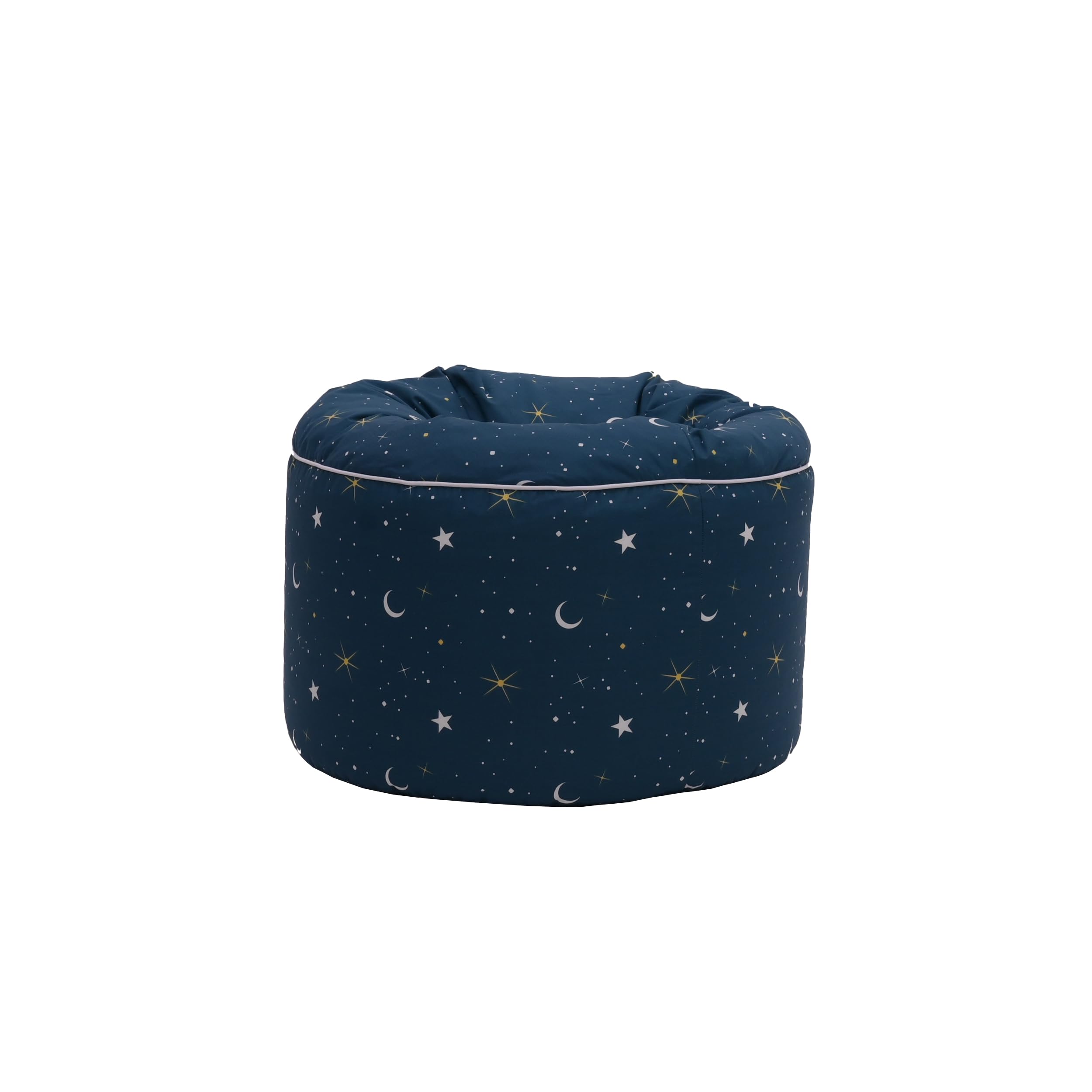 Ready Steady Bed Fauteuil Poire pour Enfants | Pouf Confortable pour Salle de Jeux intérieure | Siège de canapé Rond et Doux pour Les Enfants | Meuble Ergonomique pour Tout-Petits (Clair de Lune)