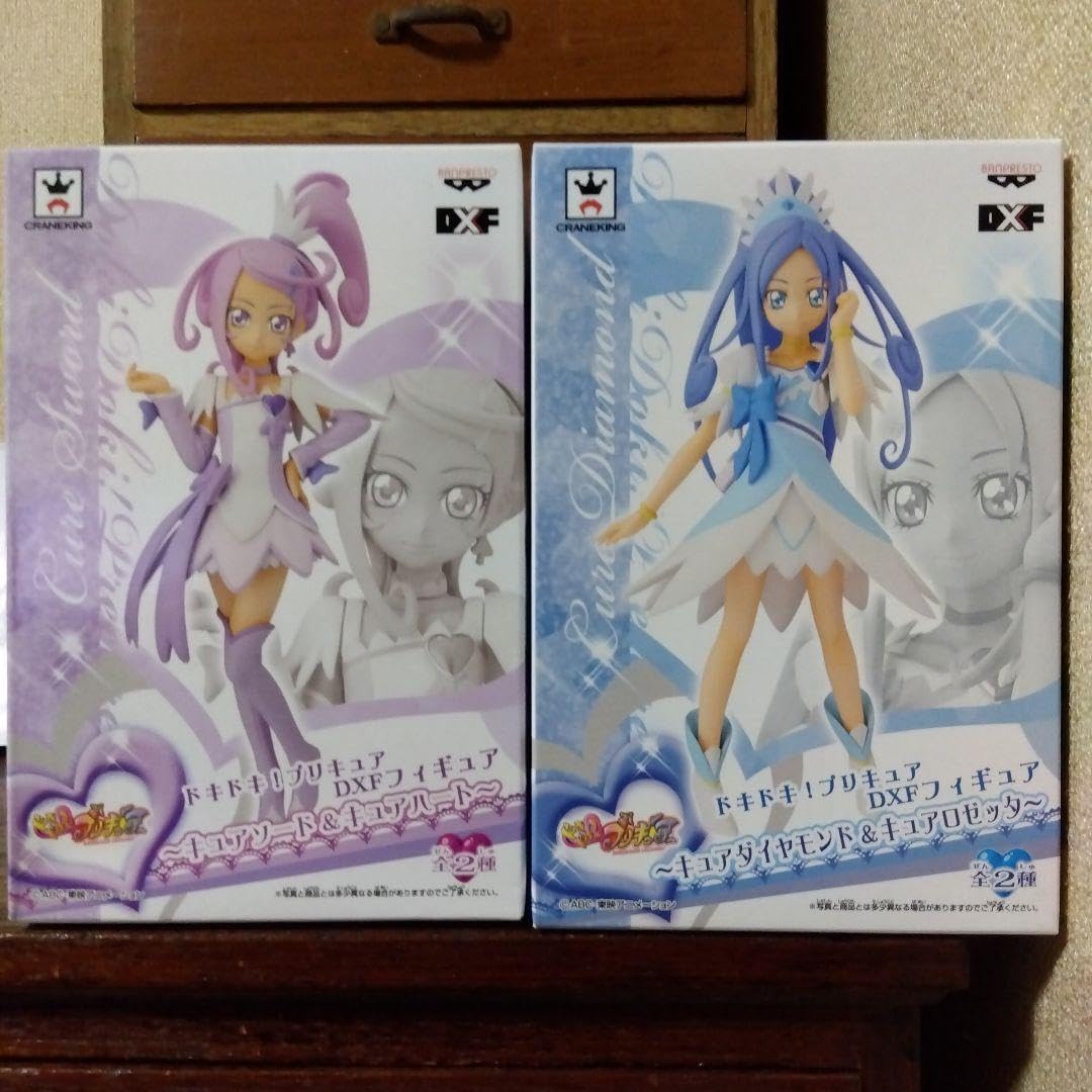 Amazon.co.jp: ドキドキプリキュア dxfフィギュア 4個セット : おもちゃ