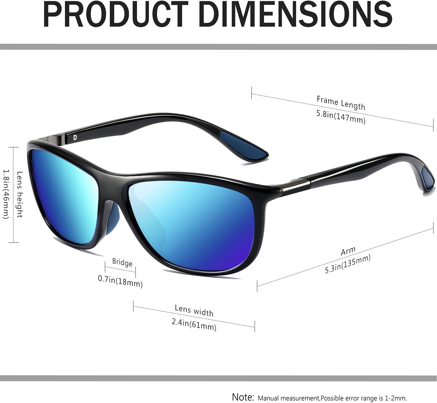 KANASTAL Sunglasses Men Women Sports Sun Glasses Polarized UV400 Square Racing Fishing Sunglasses - Image 3