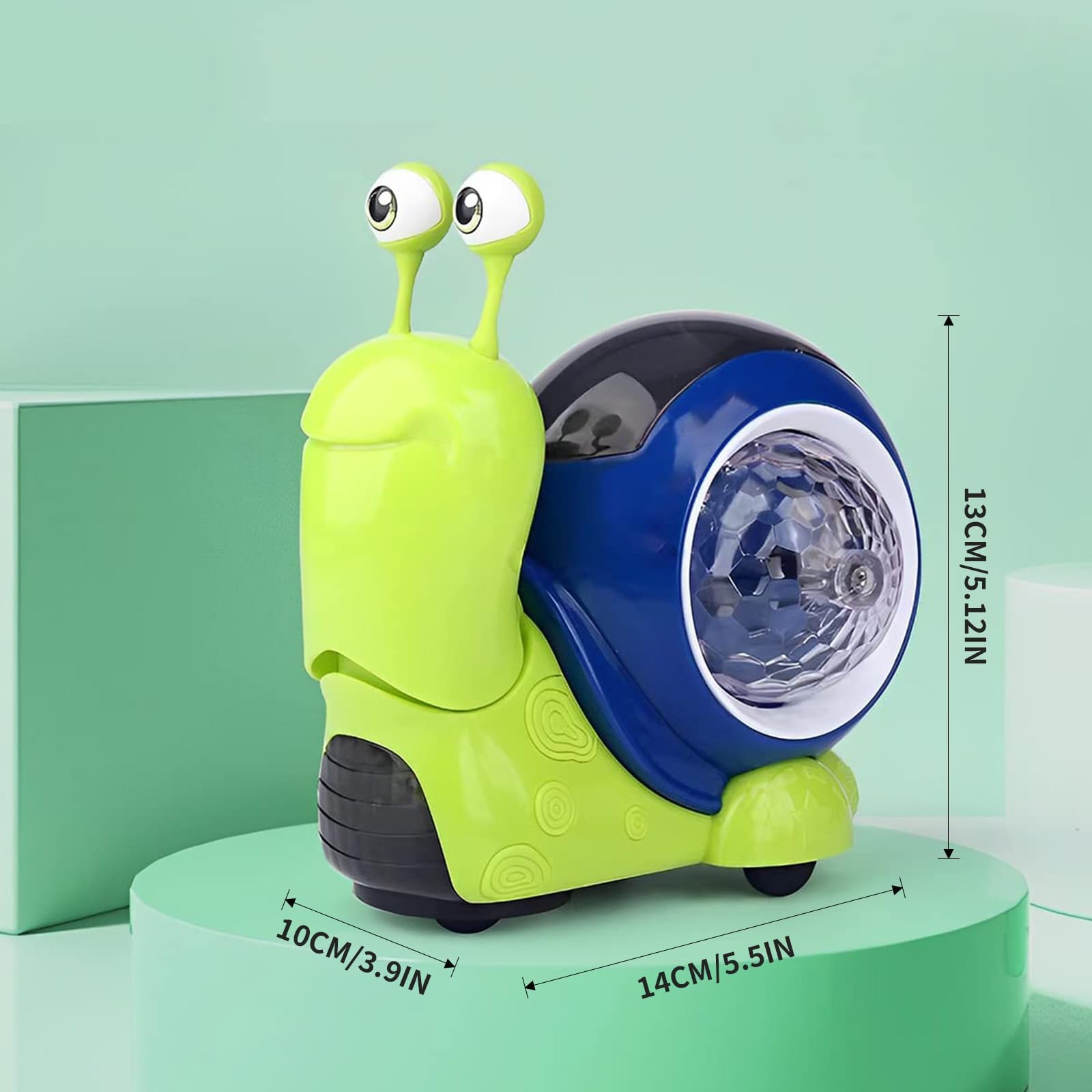 crawling-interactive-walking Crawling Snail Baby Toys 6-12 Months - Image 2
