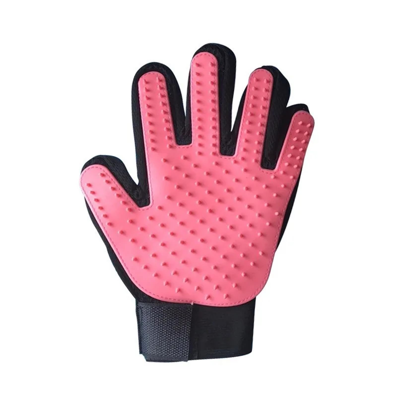 Gants de toilettage et de nettoyage en silicone pour animal domestique pour épilation, gants en caoutchouc (PKleft)