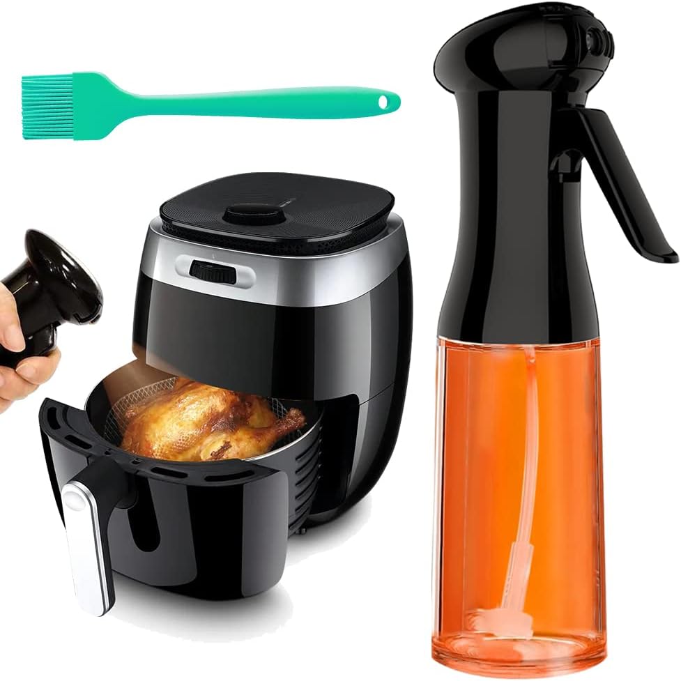 Aozzy 1Pcs Olive Oil sprayer for Cooking, Glass kitchen oil