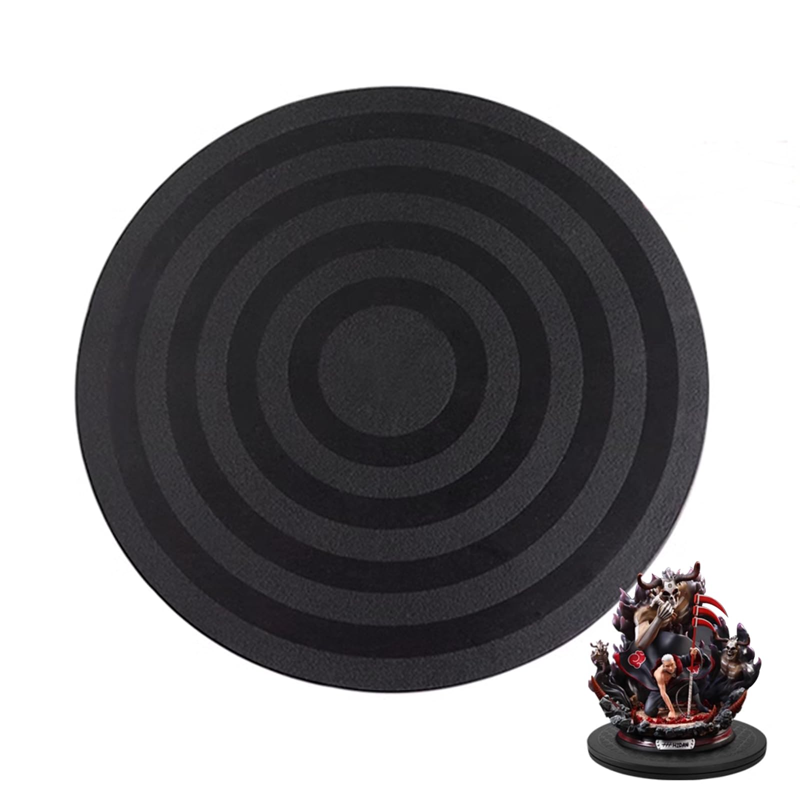 Plateau Tournant,Tourne-Disque Rotatif Rotatif à 360 Degré Plateau Pivotant TV,Degrés avec Roulements à Billes en Acier, Charge15 kg, Idéal pour TV, Artisanat, Présentoirs, 20 cm de Diamètre