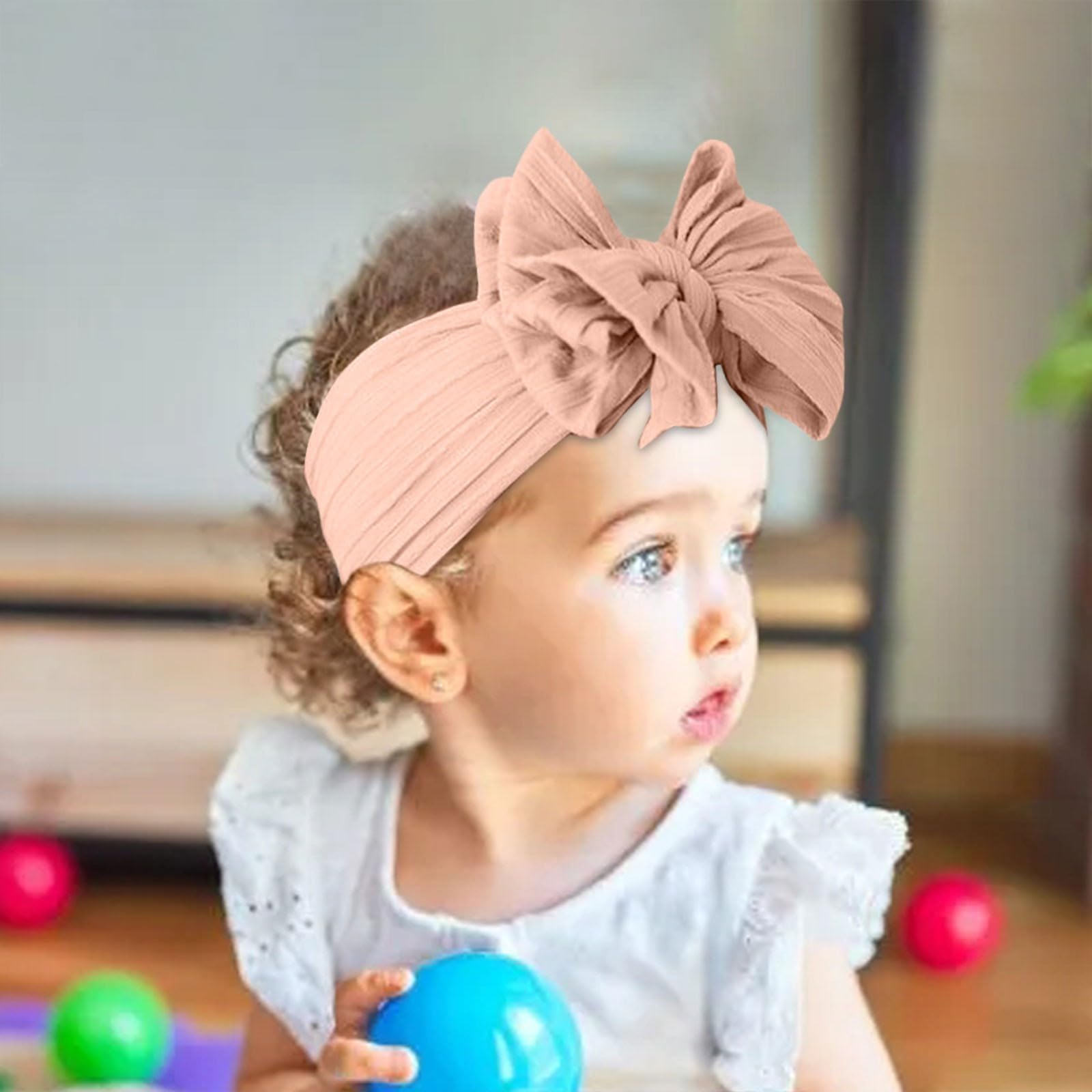 Amazon.co.jp: ベビーバンド 6枚セット ベビー ヘアバンド ターバン