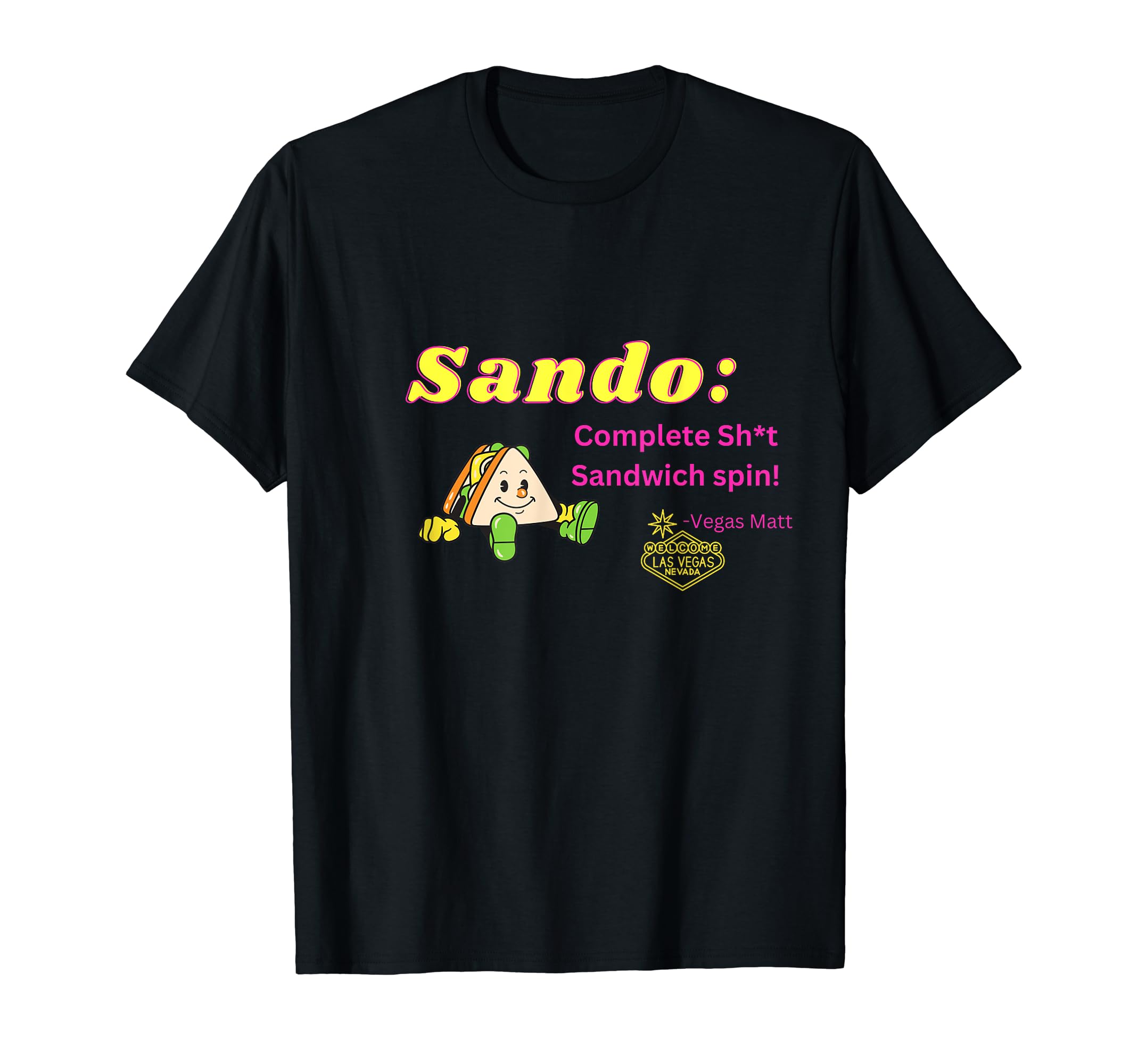 sando 2024vegas matt vegas casino T-ShirtOEKO-TEX STANDARD 100