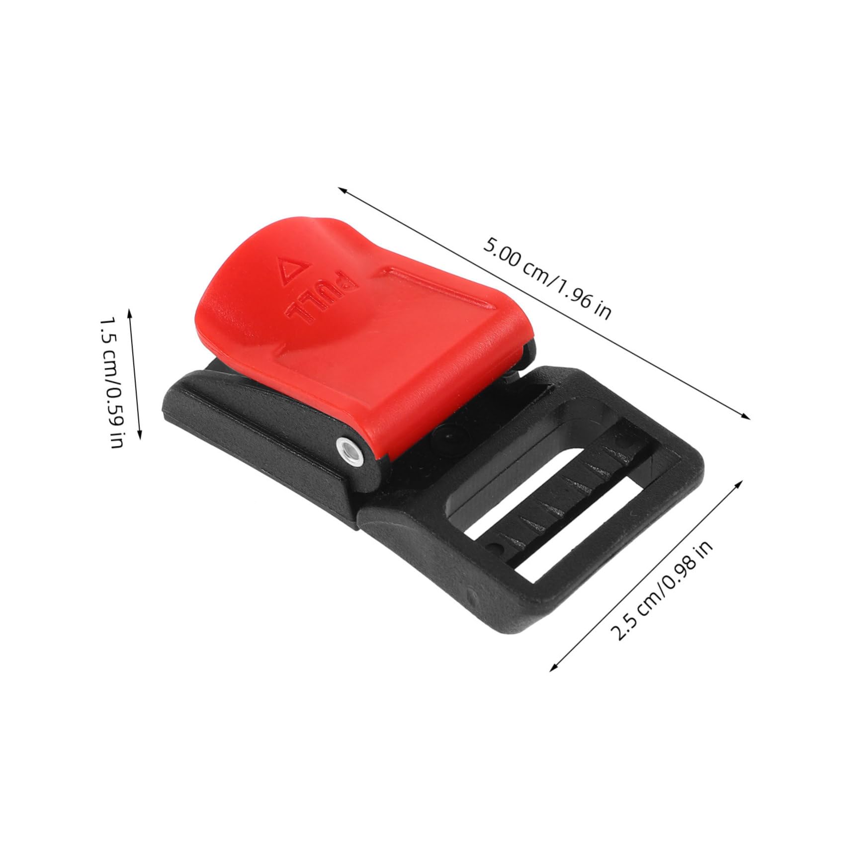 Vaguelly 6pcs Quick Release Buckles Kit Durable Motorcycle Attachments Easy Installation Clip Buckles for Safe and Stable Use
