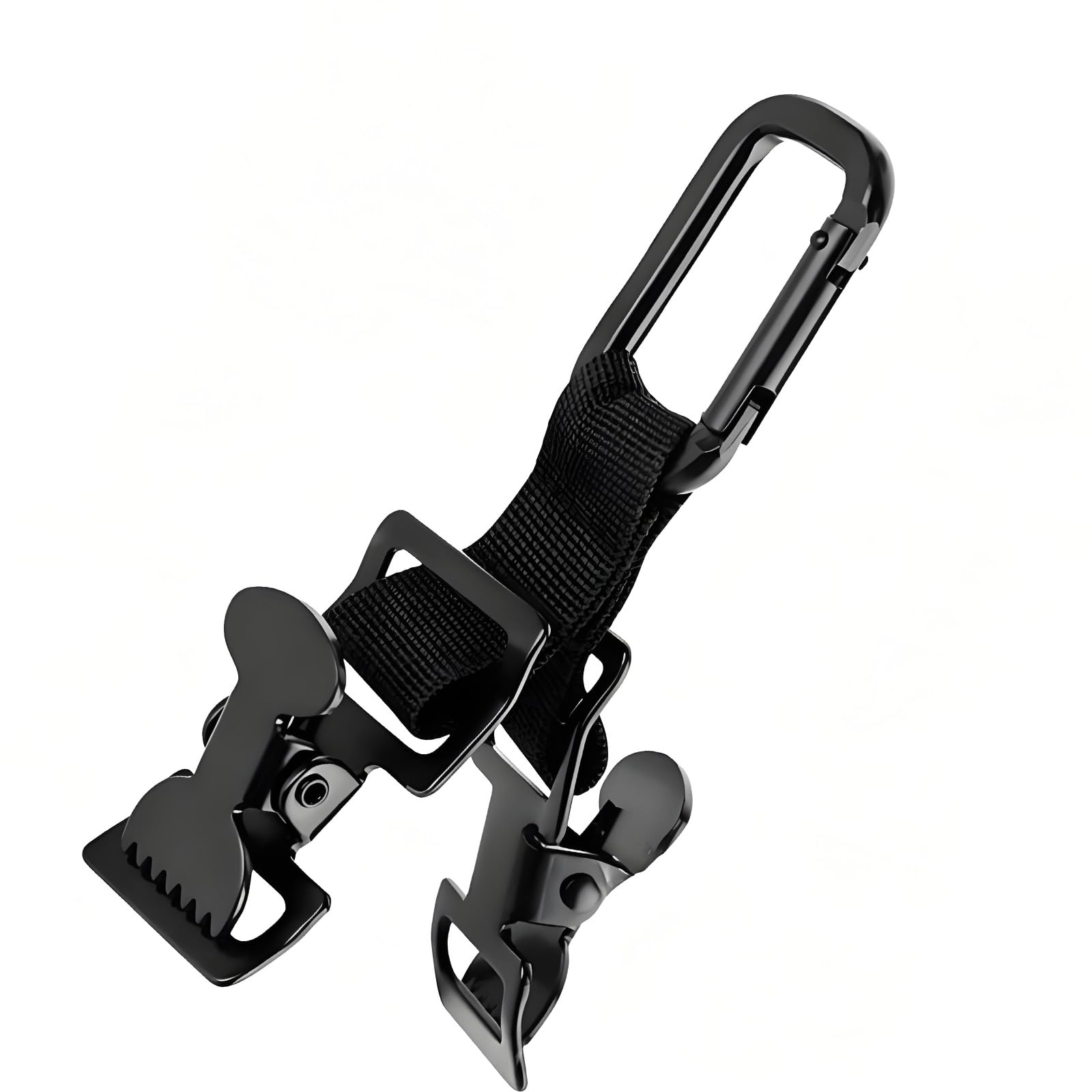 Ljmyy Multipurpose Metal Golf With Belt Carabiner Clip Glove Double Clamp For Hat Backpacks And Golf Accessories