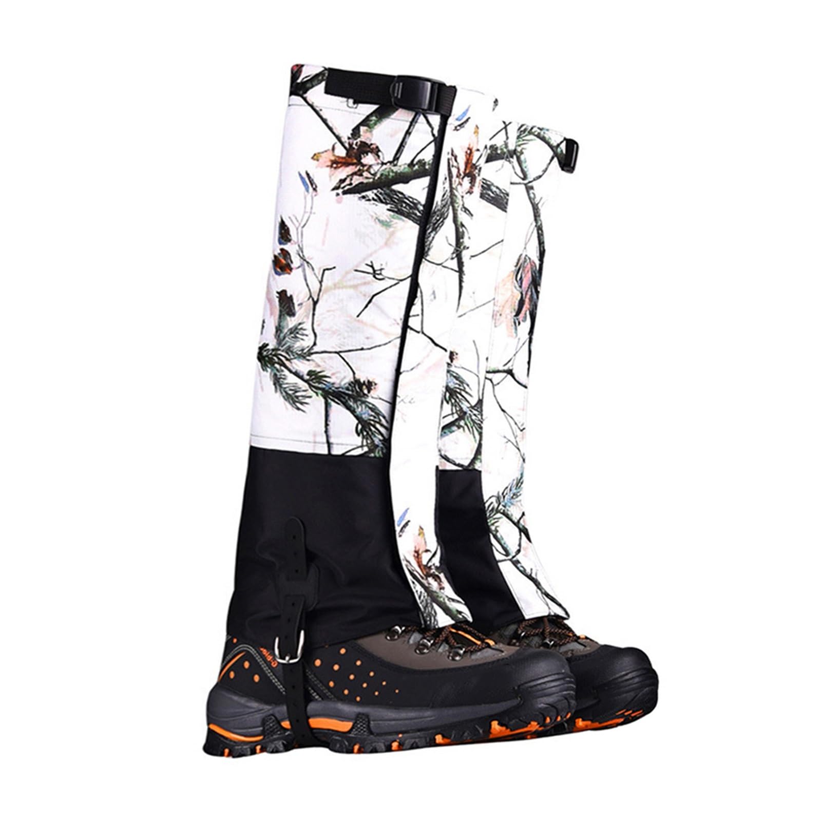 Guêtres de Jambe, guêtres d'extérieur Respirantes résistantes aux morsures de Serpent, Couvre-Chaussures for l'escalade, Le Ski, Le vélo, la Chasse, la randonnée et la Raquette