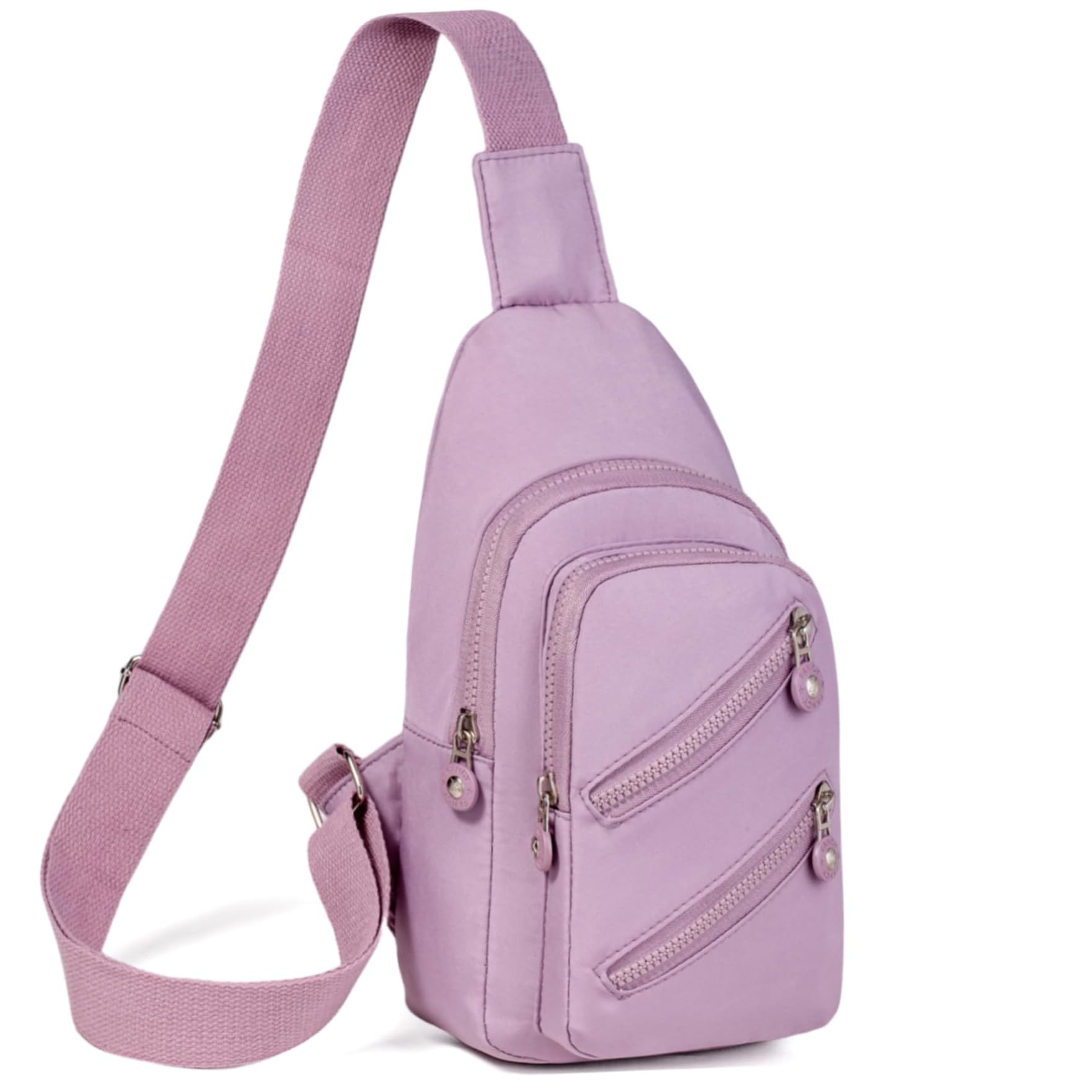 Crossbody Small Sling Backpack Sling Bag for Women, Chest Bag Daypack Fanny Packs Cross Body Bag for Hiking Traveling Outdoors
