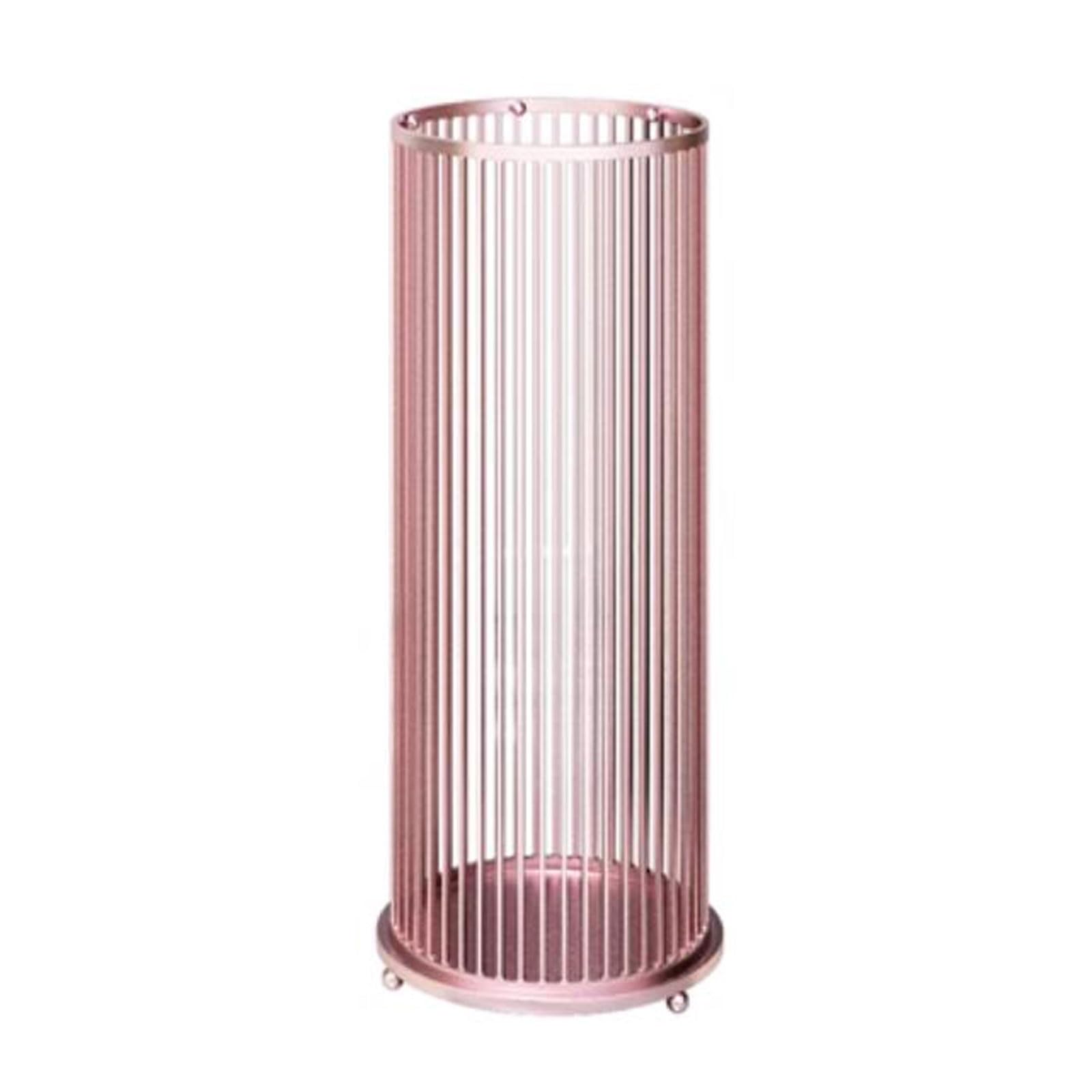 CFY652 Umbrella rack Umbrella Stand Rack Holder Storage Bucket, with Hooks for Folded Small, for Entryway Corner Space Saving Organizer Home Office Decor Stored 10 Umbrellas Office(Rose Gold)