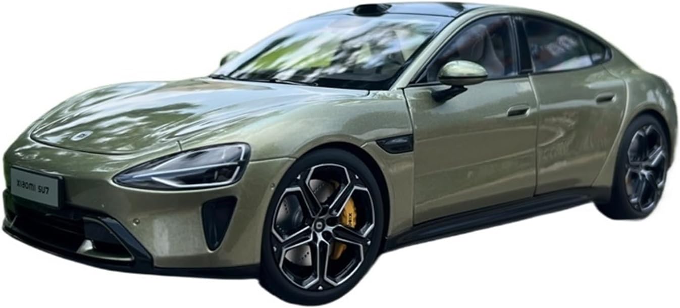 新品 xiaomi yu7 1:18 自動車合金モデル ジェムグリーン Xiaomi YU7 Jewel Green Titanium Alloy SUV Model 1:18 Scale