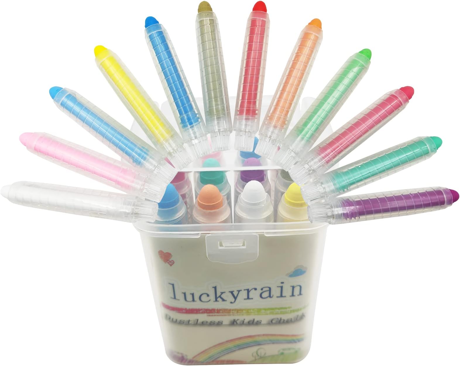 Ooly ChalkORama, Set of 12 Chalk Crayons Ooly, LLC