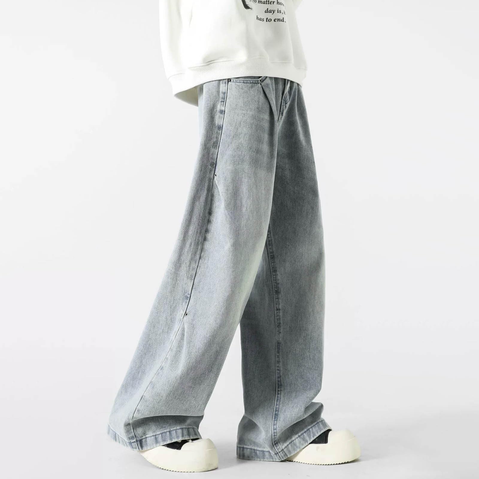 Jeans Hombre Pantalones Vaqueros Hombre Pantalon Vaquero Calcas Ganga Homem Rotos Jersey Azul Marino Elastico Calças Cintura Elastica Para Camisetas Cuello Alto De Camiseta Talla Grandes Negros Xxl