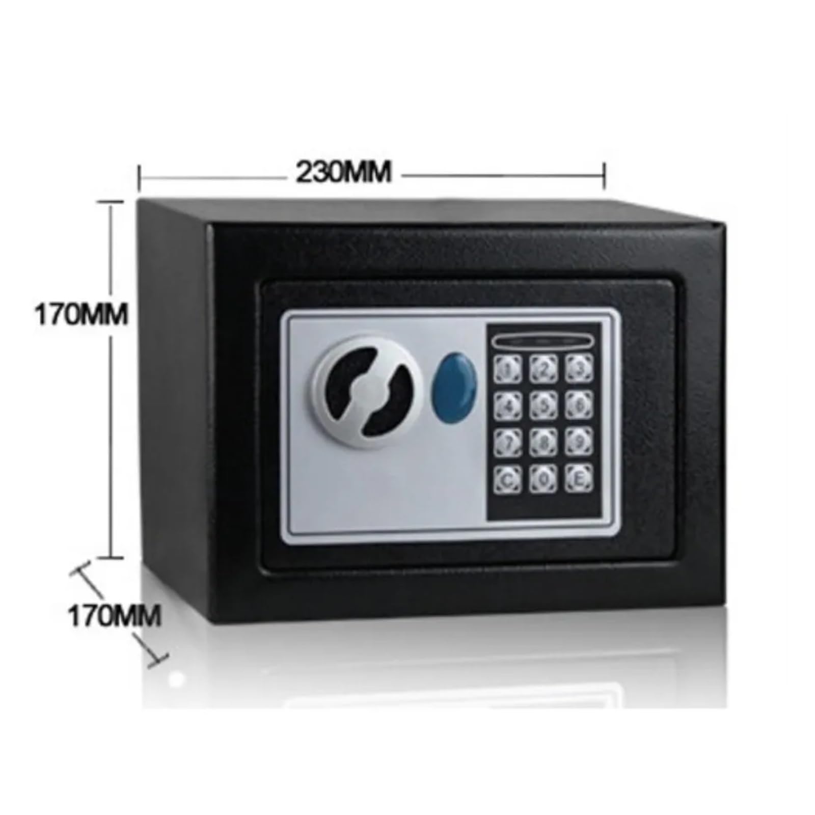 Caja fuerte para llaves al aire libre, Caja De Seguridad Digital Con Cerradura Electrónica For Guardar Dinero, Pistola, Caja Fuerte Ignífuga For El Hogar, Caja Fuerte Pequeña For Guardar Dinero En Efe