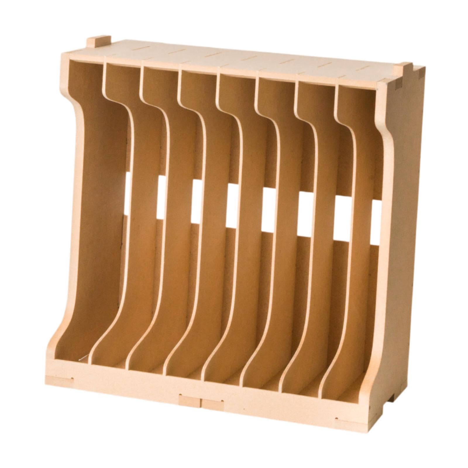 Modellbausatz Werkzeugaufbewahrungsregal Teilehalter Bastelständer MDF Holzregal für Zubehör Und Spritzlinge für Kreativen Modellbau Hobbyraum, 30x15x40cm