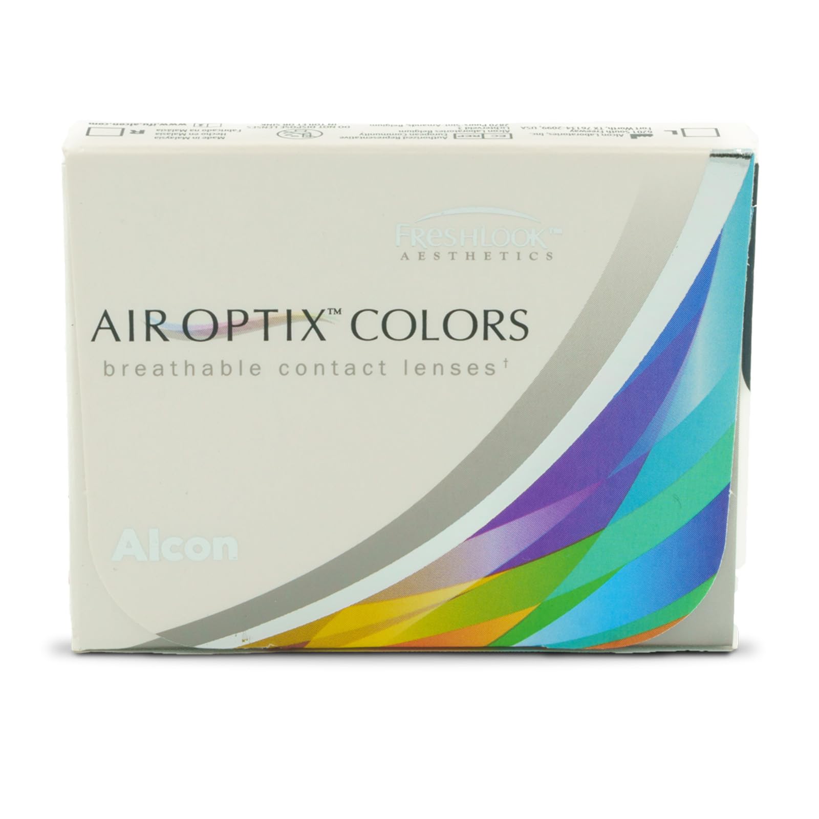 Air Optix Colors Contact Lenses - Pack Of 2 Lenses (SterlingGrey-0.00)-image-25