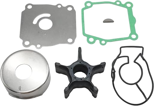 1740092J21 Water Pump Impeller Service Kit for Suzuki Outboard 4 Stroke DF100A DF115A DF140A Models 100 115 140 HP Motor 17400-92J22 17400-92J23