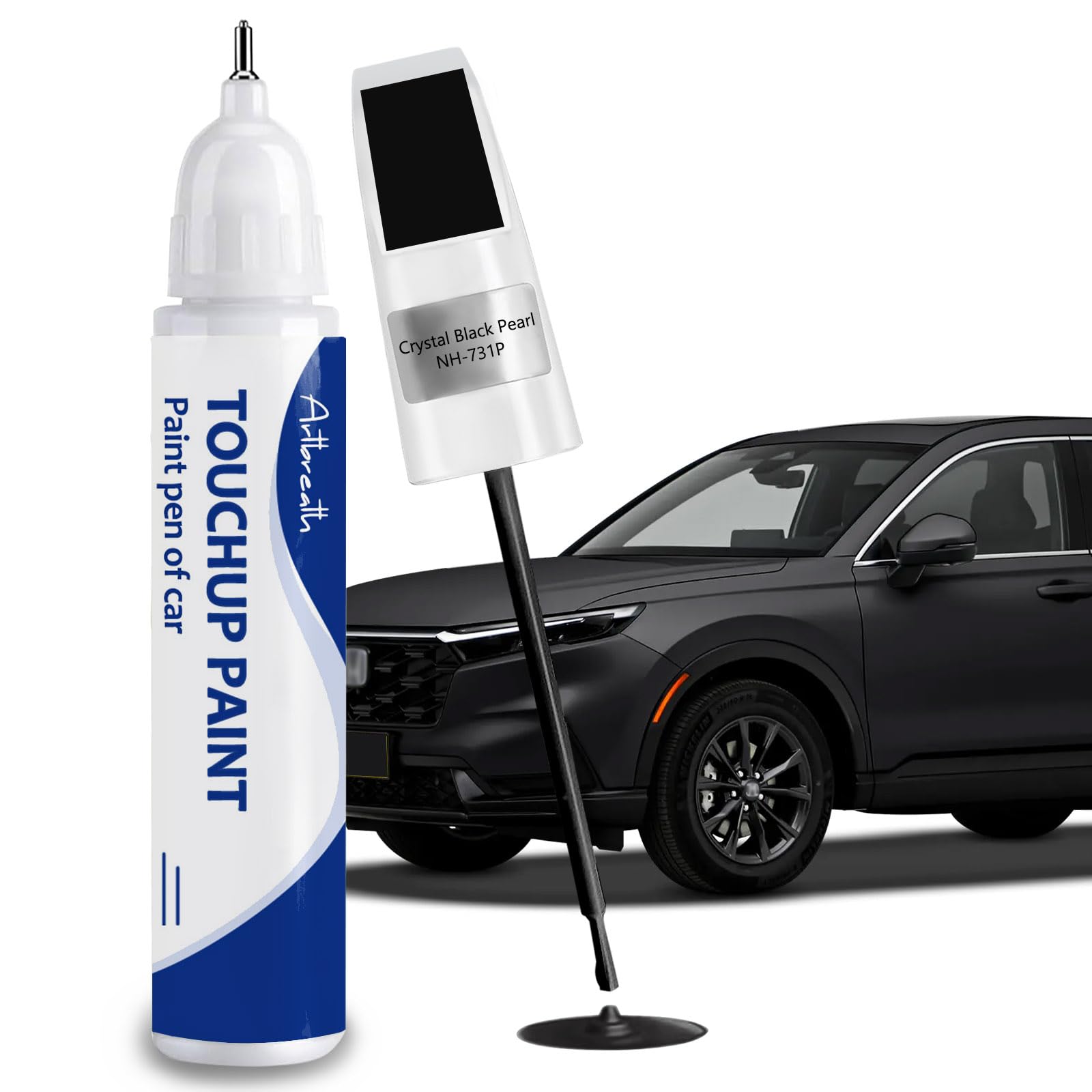 Crystal Black Pearl(NH-731P) Touch Up Paint for Honda-Exact Match–Chips and Nicks Car Paint Scratch Repair Kit Automotive Paint Pen for CR-V/CIVIC/