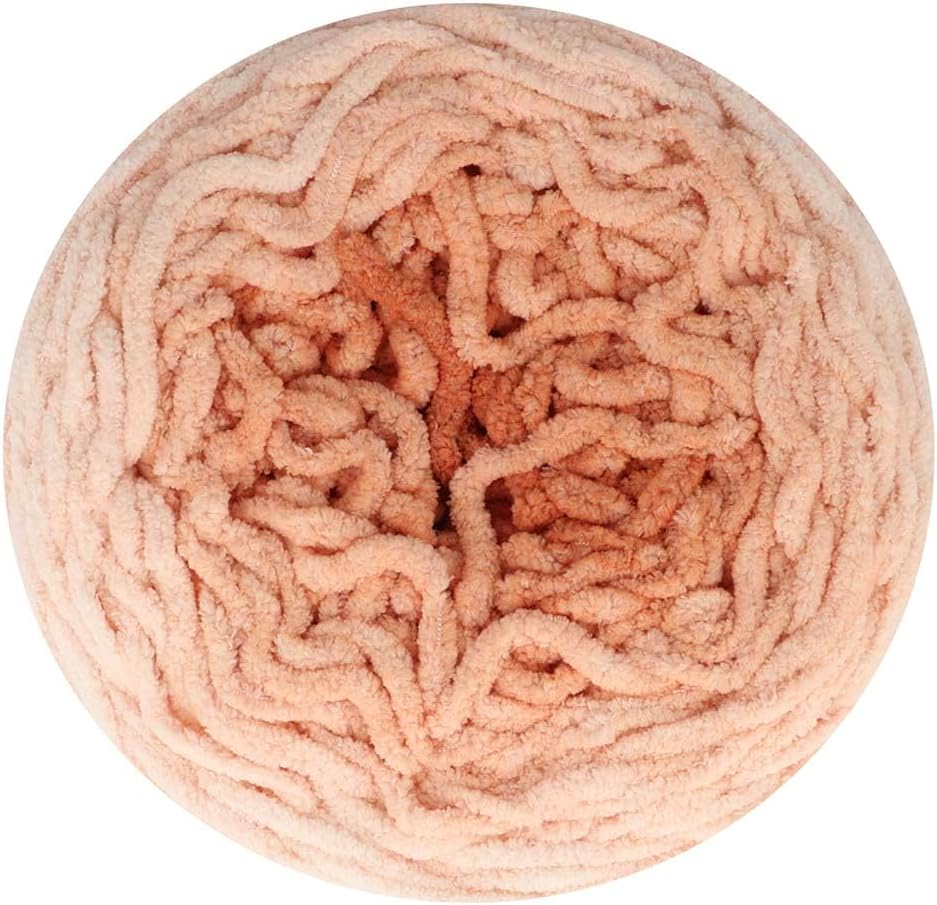 Scheepjes Big Darling Monochrome Cake Yarn, 300 g, Color 412 Pony Brown