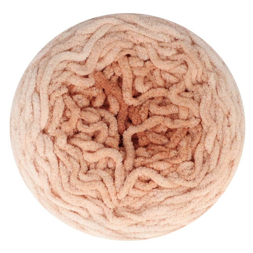 Grosse laine chenille 300g : Scheepjes Big Darling Monochrome Cake 412