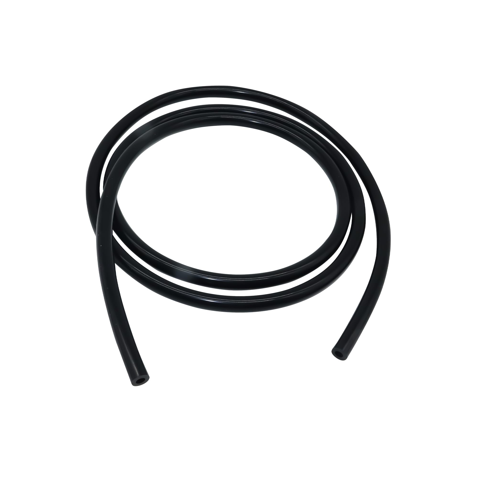 Silikonschlauch 12mm ID x 18mm OD 3mm Wandstärke 1,5 Meter Länge, flexibler Silikon-Gummischlauch, geeignet für Wasser und Luft, einsetzbar für Pumpen und Flüssigkeitstransport (Schwarz)