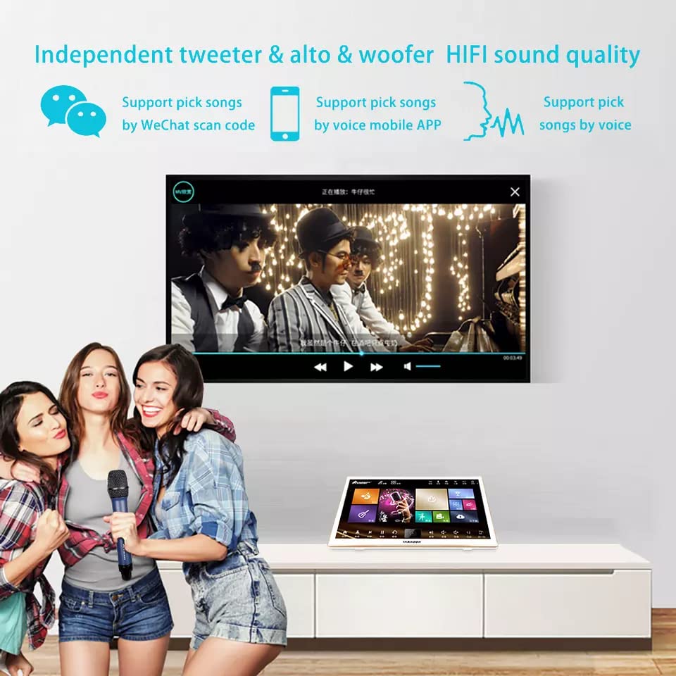 ○inAndon カラオケプレーヤー KV-V3MAX マイクセット KV-V3 Max Deluxe Bundle | InAndOn USA