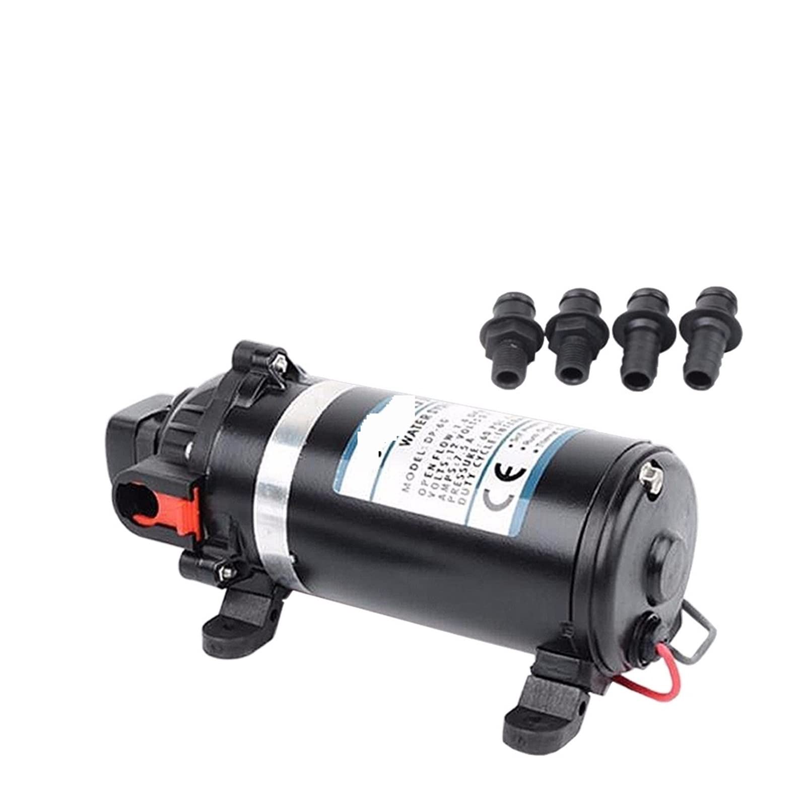 12v 24v dc 126w 9.5m 160psi 11bar Pompa a Membrana ad Alta Pressione elettrica Portatile in Miniatura Pompe for Acqua for Uso Domestico(12V)