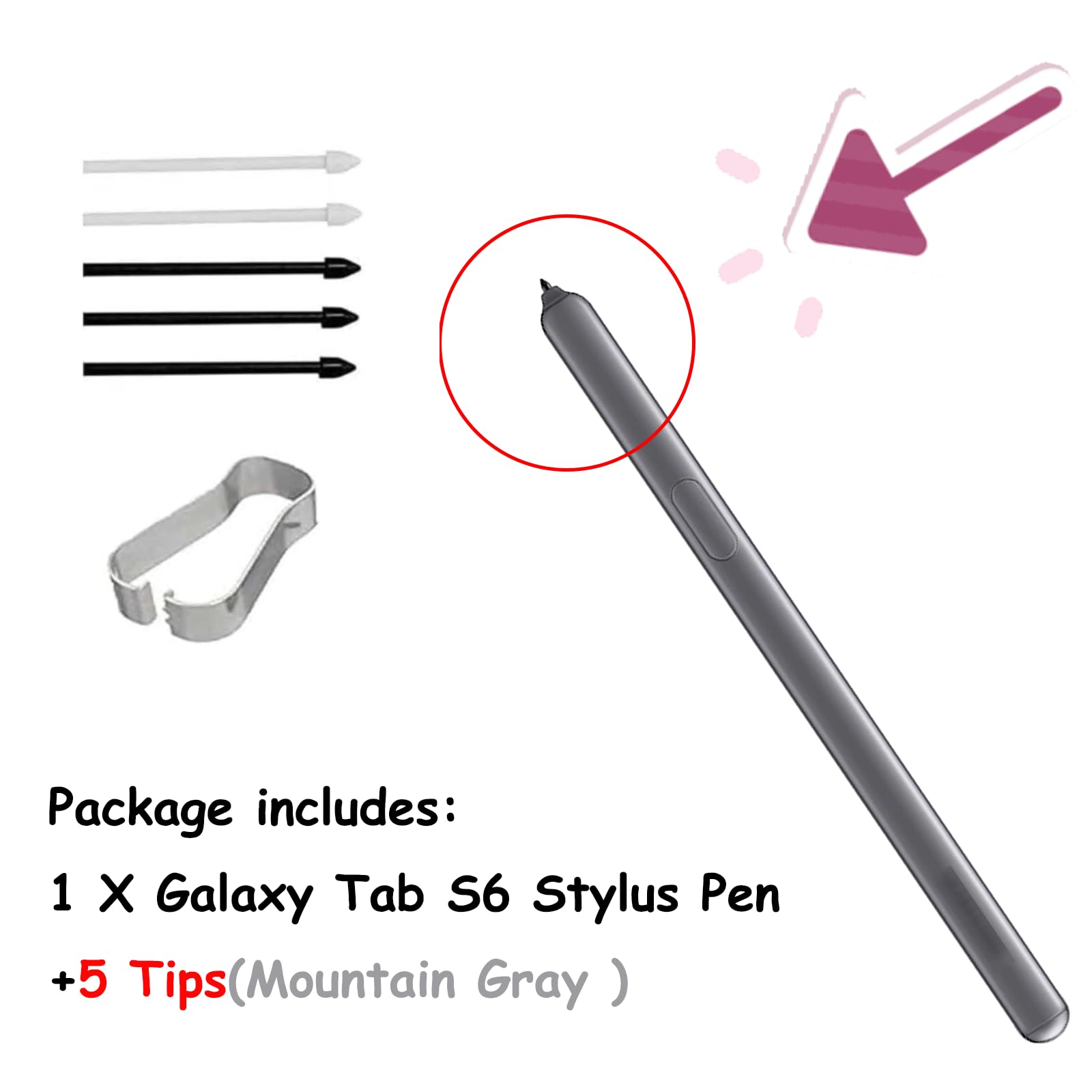 Amazon.com: Galaxy Tab S6 Stylus Pen Replacement for Samsung
