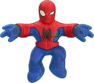 Heroes of Goo Jit Zu Goo Shifters Marvel Stretchy Blue Strike Spider-Man. Super Stretchy Marvel 4.2-Inch Toy Figure. Crush the Core!