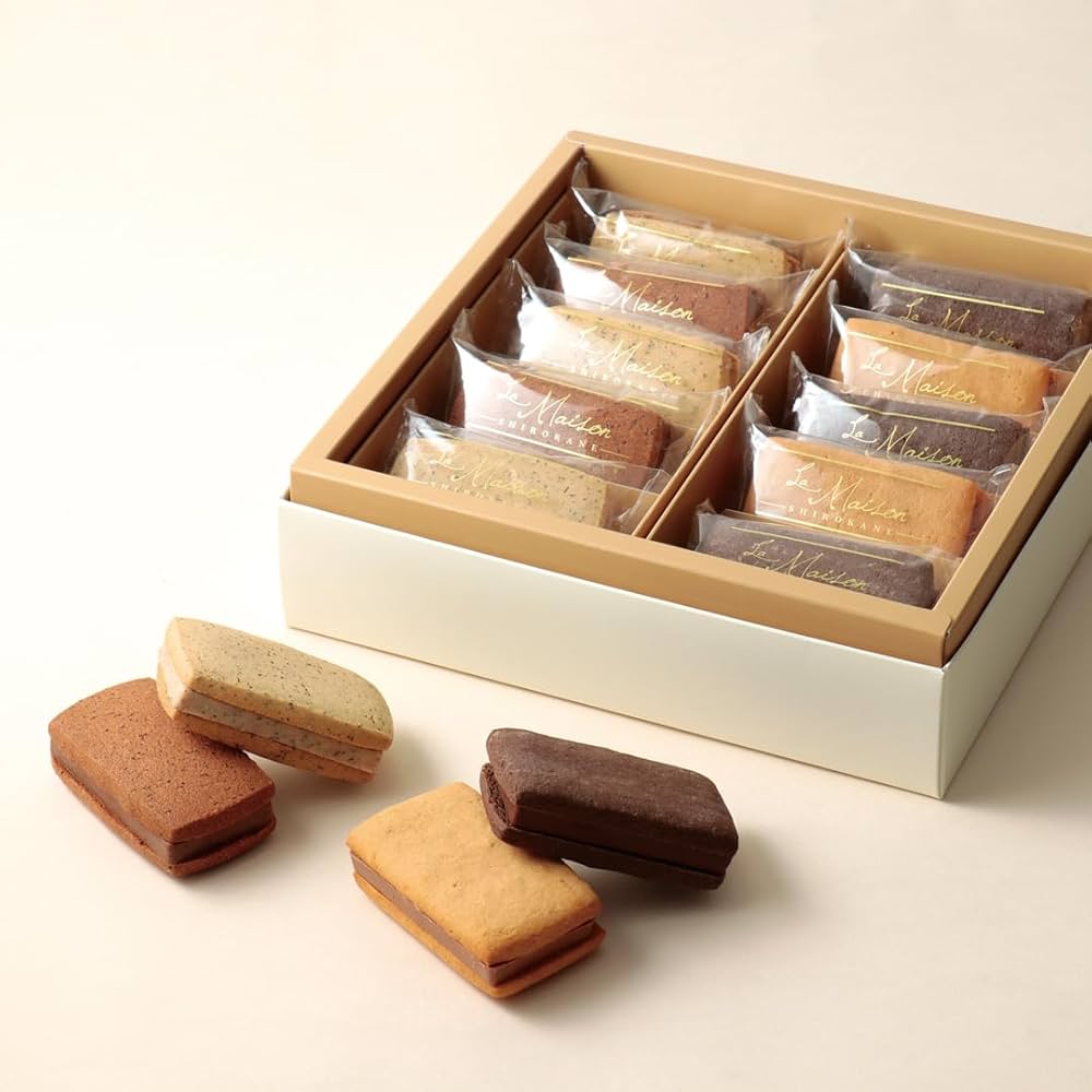 Amazon | 【ラ・メゾン白金】 ショコラサンドアソート 10個入