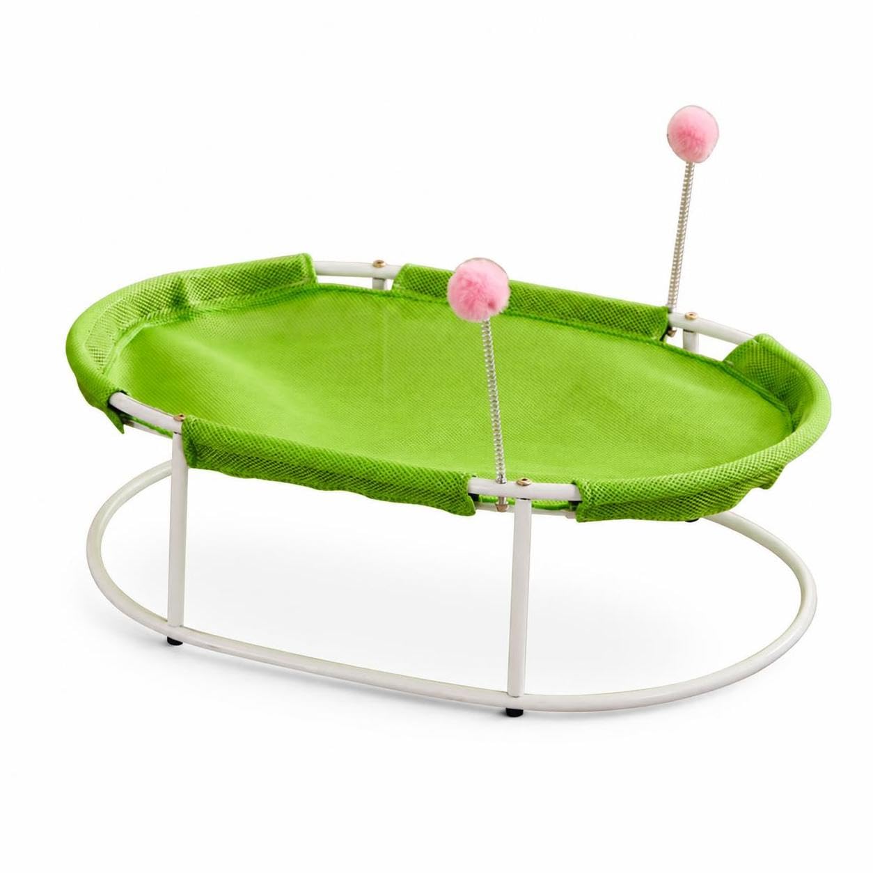 Cuccia per Gatto Metallo, Amaca , Verde frutta-Traspirante estivo