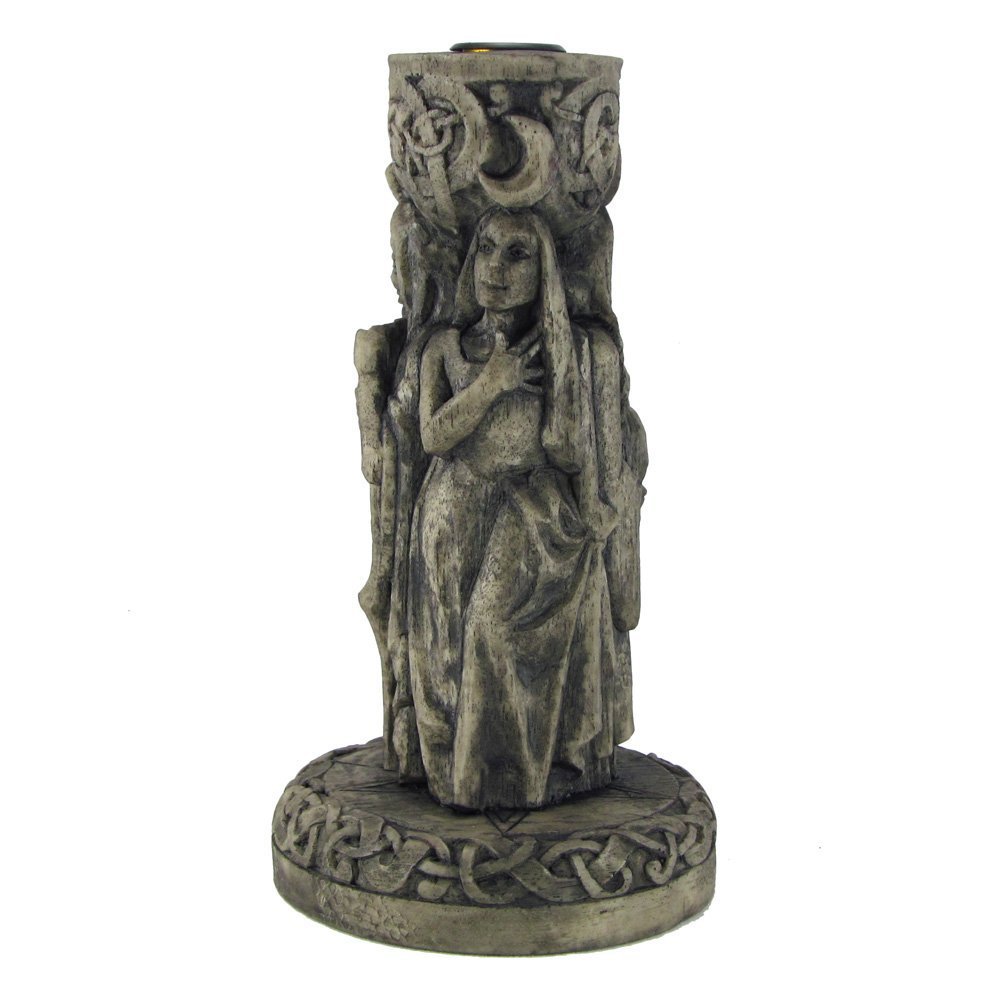 Dryad Design Portavelas Goddess Con Acabado De Piedra Piedra | Cuotas